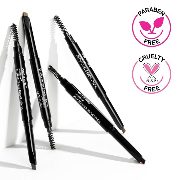 Wet n wild | Ultimate Brow Retractable-Medium Brown | Product front facing cap off