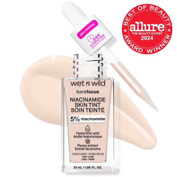 Bare Focus Niacinamide Skin Tint with Allure Best of Beauty Seal