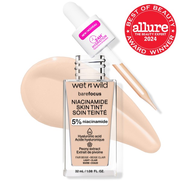 Bare Focus Niacinamide Skin Tint with Allure Best of Beauty Seal