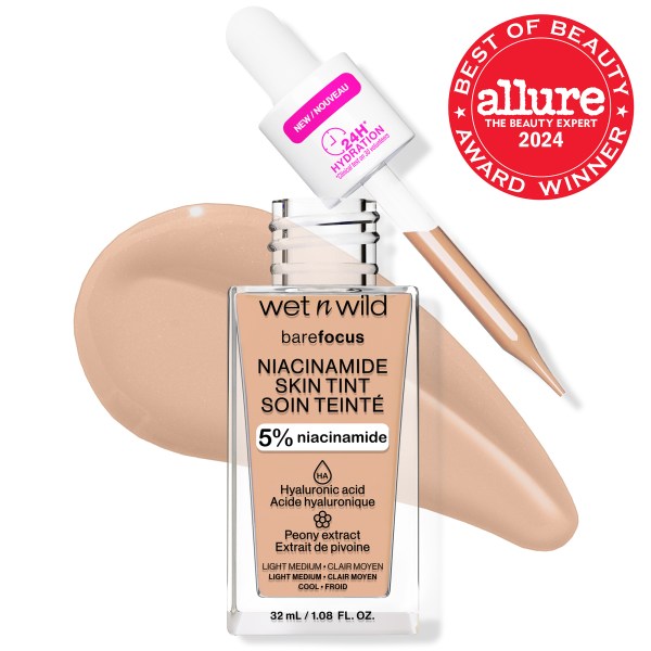 Bare Focus Niacinamide Skin Tint with Allure Best of Beauty Seal