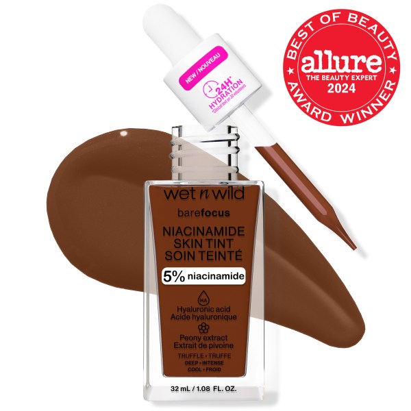 Bare Focus Niacinamide Skin Tint with Allure Best of Beauty Seal