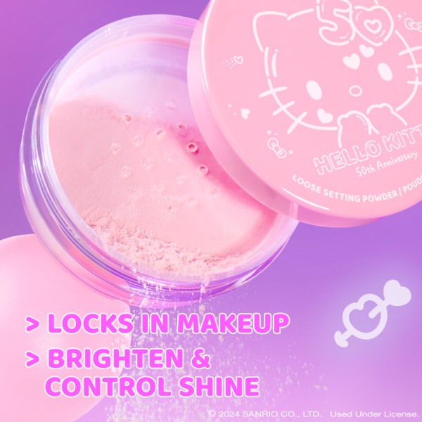 Setting powder for Hello Kitty's 50th Anniversary