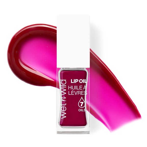 Lip Oil in Merlot Glass