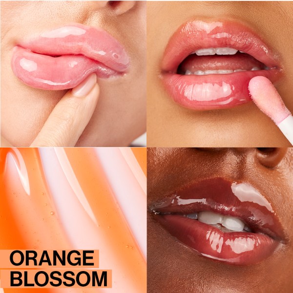 Lip Oil in Orange Blossom Swatches