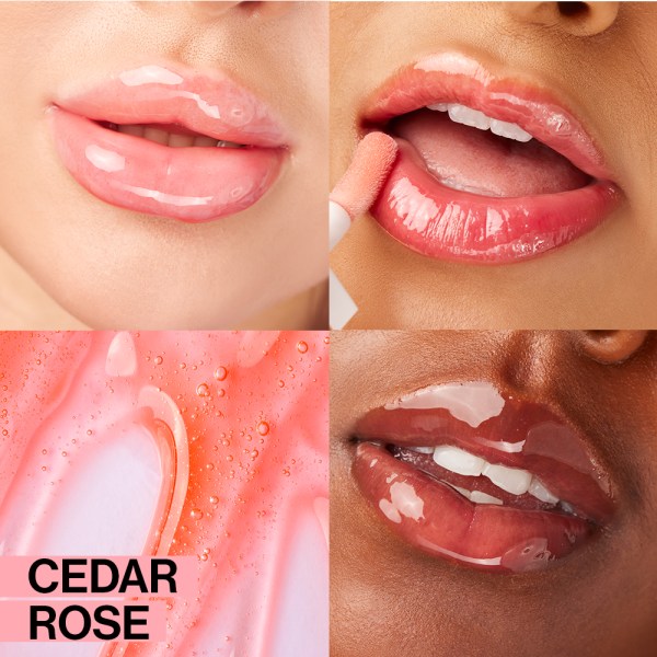 Lip Oil in Cedar Rose Swatch Images